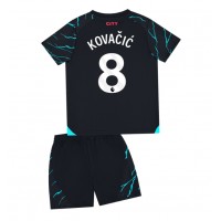 Manchester City Mateo Kovacic #8 Rezervni Dres za djecu 2023-24 Kratak Rukav (+ Kratke hlače)